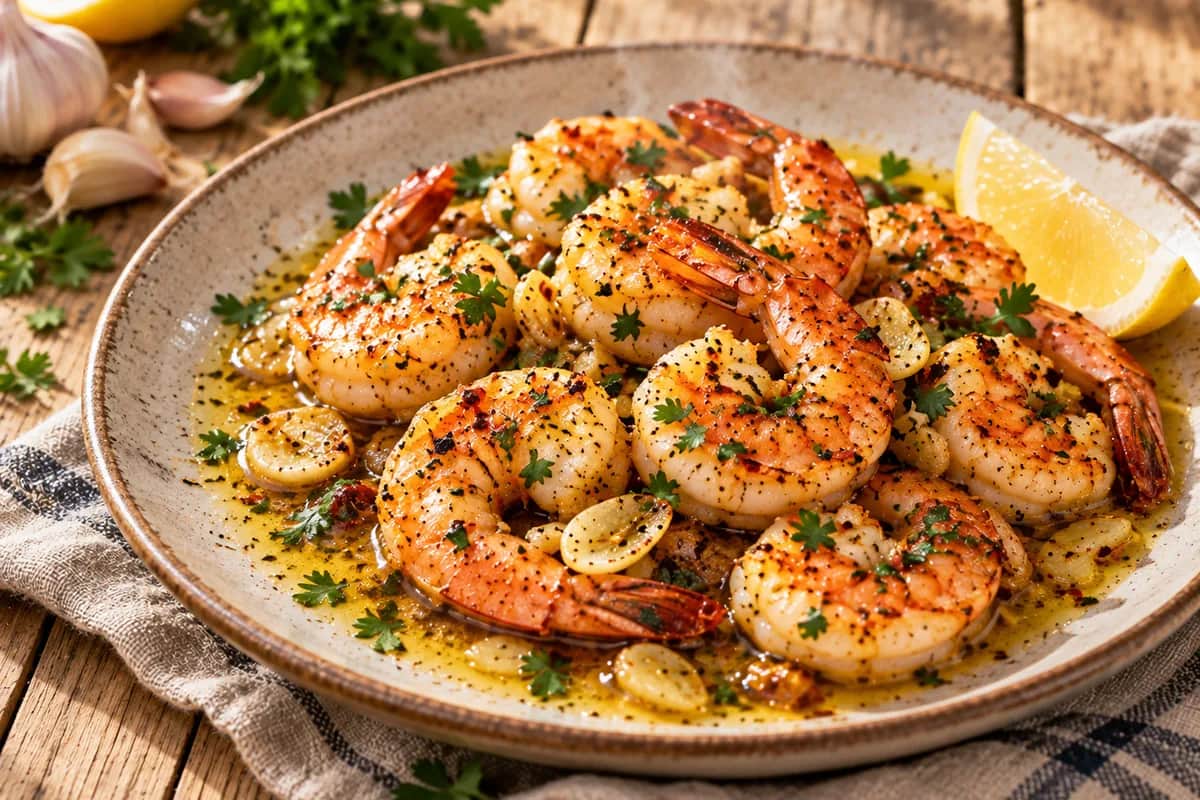 Imagen de Camarones al ajillo: receta española clásica
