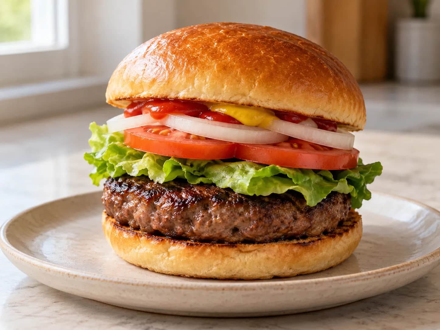 Imagen de Hamburguesa Angus casera