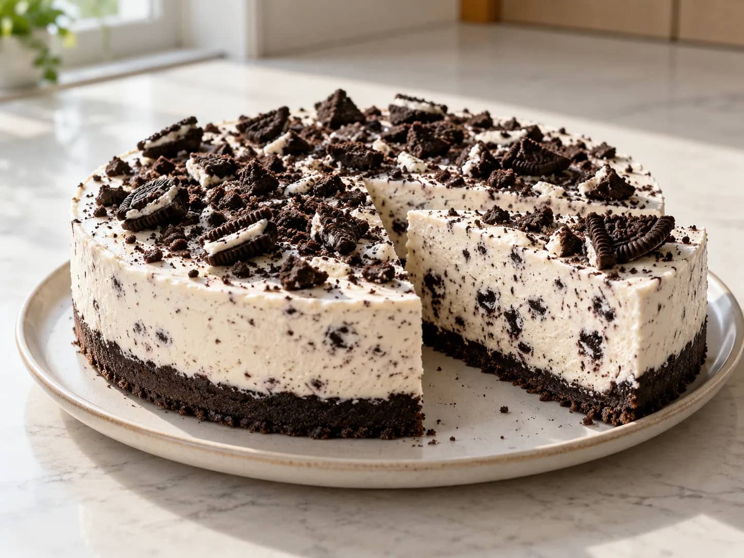 Immagine di Cheesecake Oreo senza cottura