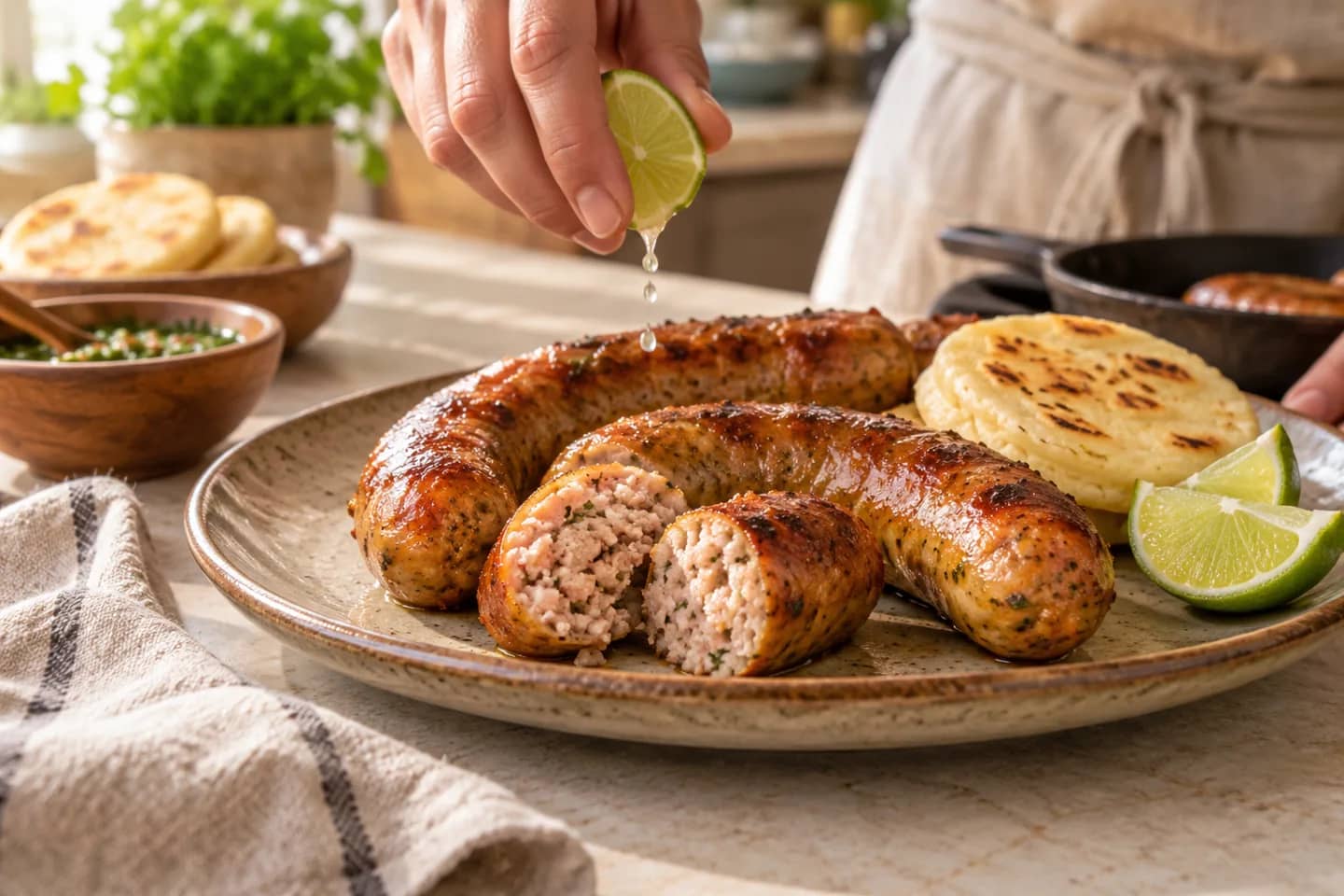 Bild von Frische kolumbianische Santarrosano-Chorizo