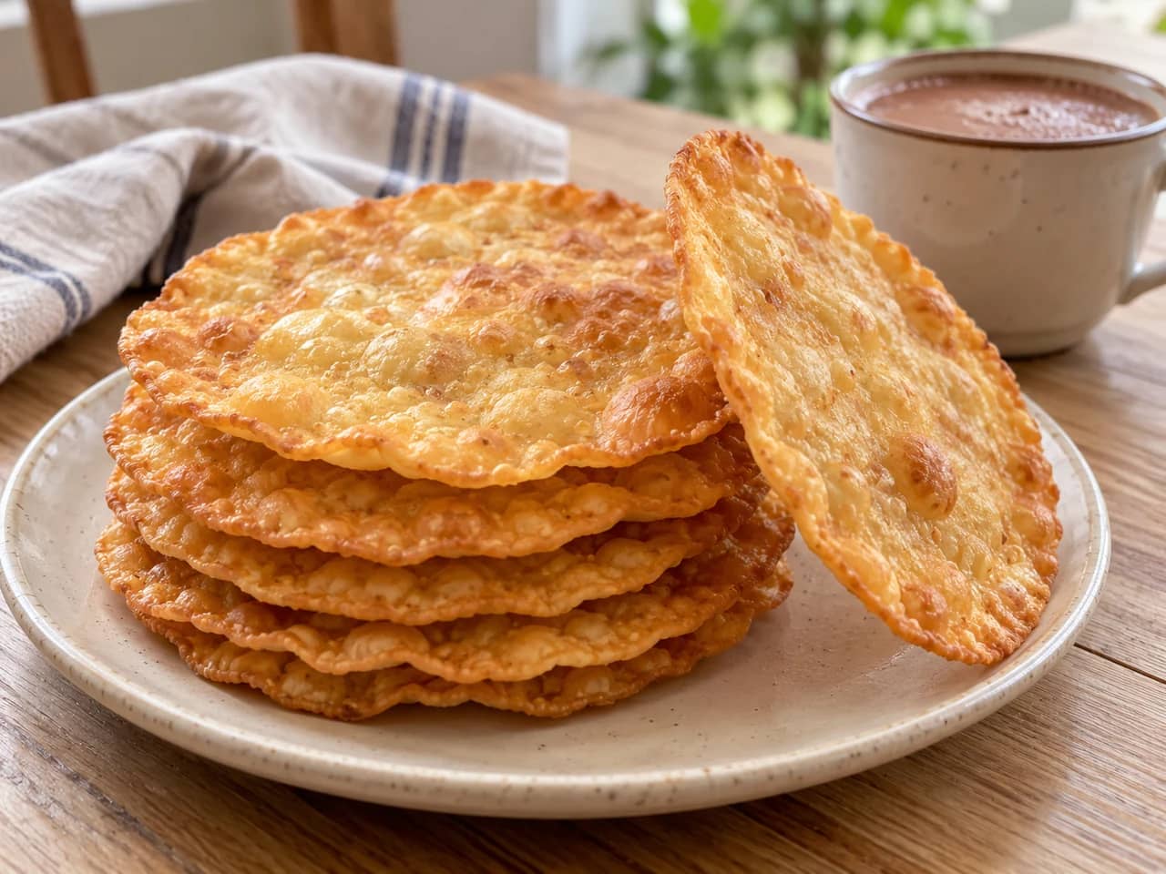 Imagen de Hojaldras colombianas: receta de masa frita fina y crocante