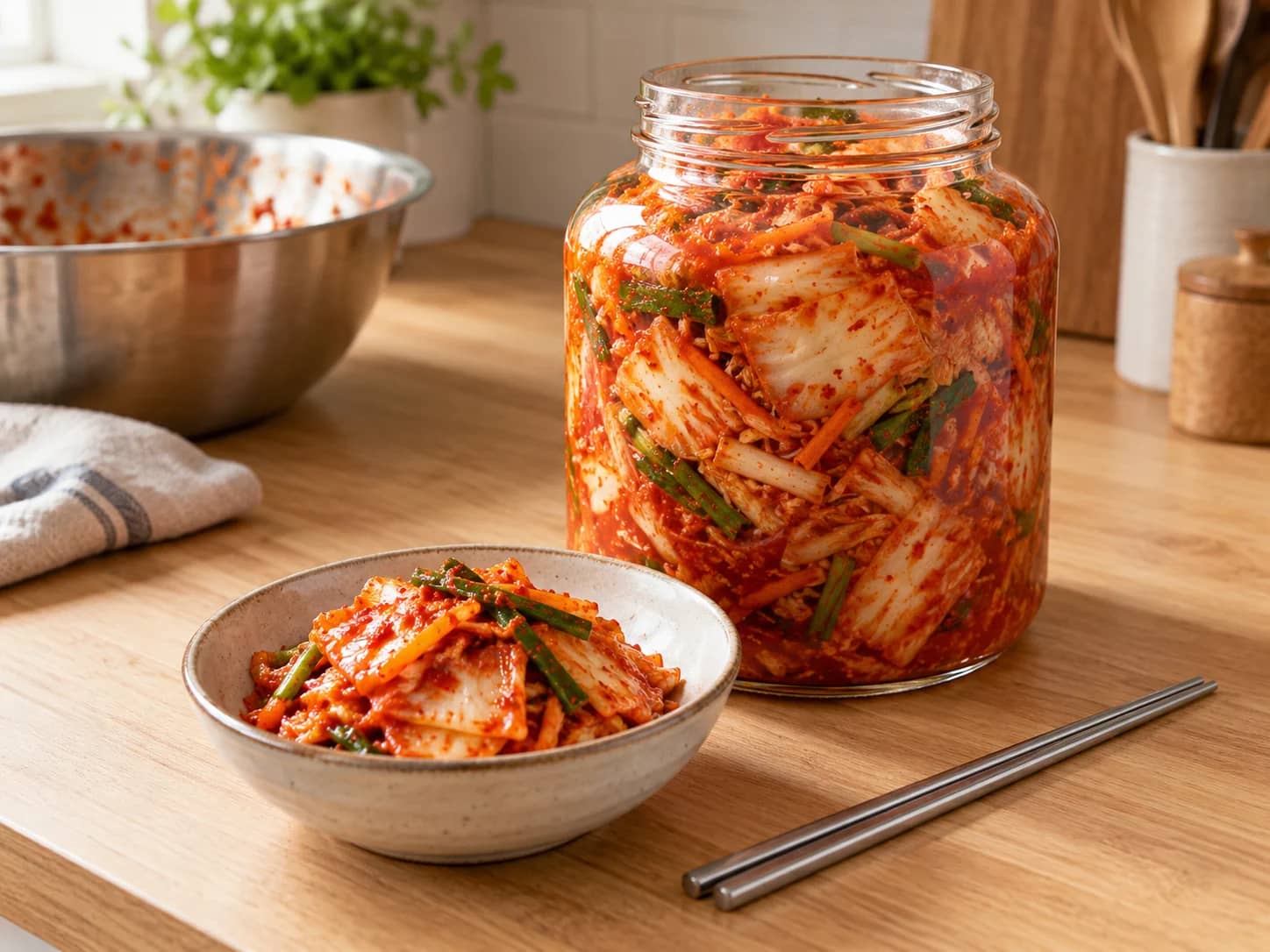 Bild von Kimchi selber machen