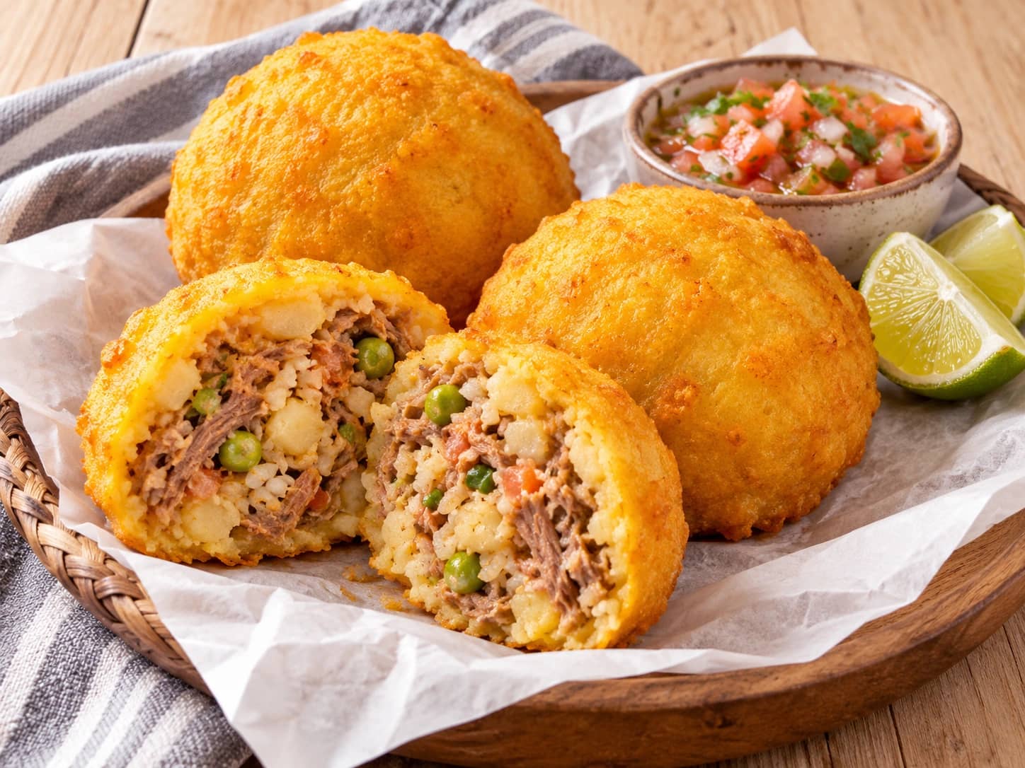 Immagine di Papa rellena colombiana