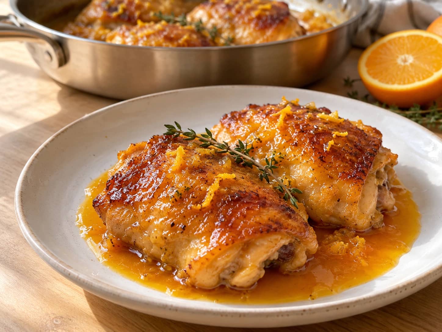 Imagem de Frango com laranja