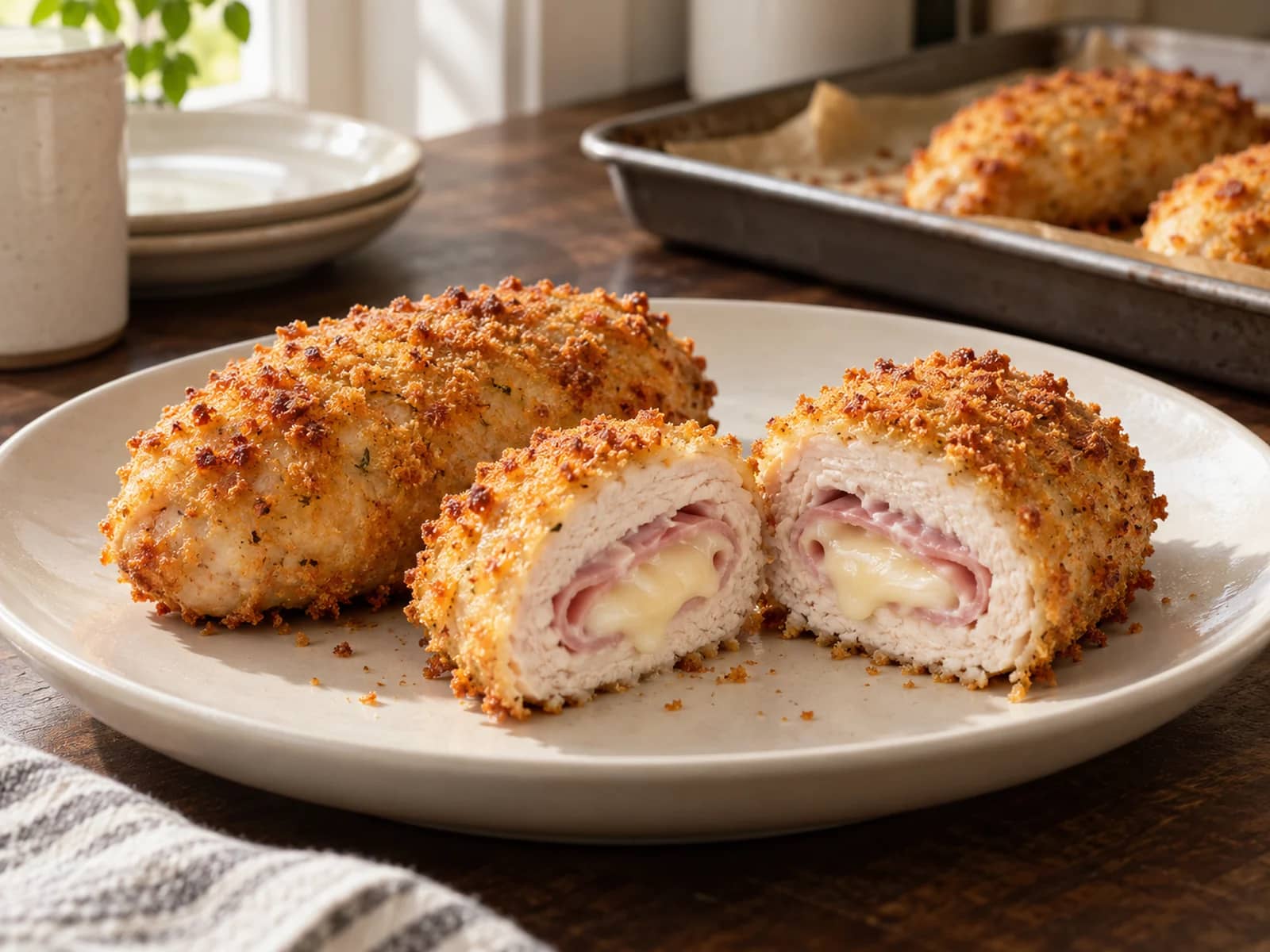 Imagem de Cordon bleu de frango assado