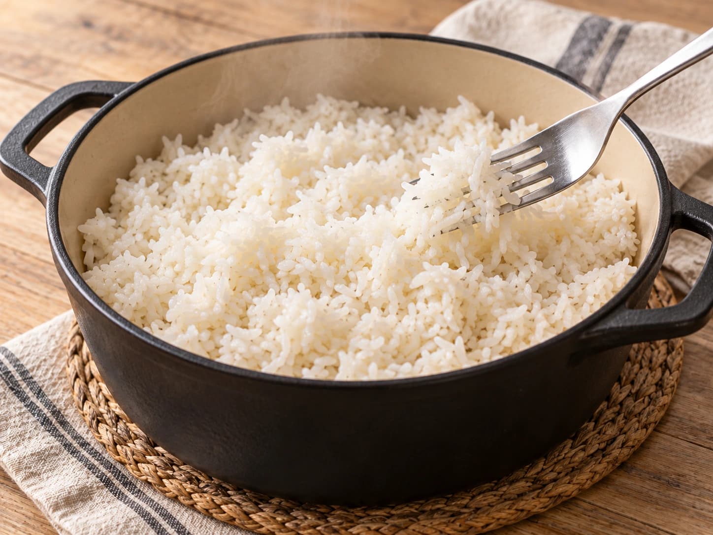 Riz mixte colombien (arroz mixto): Cuire le riz