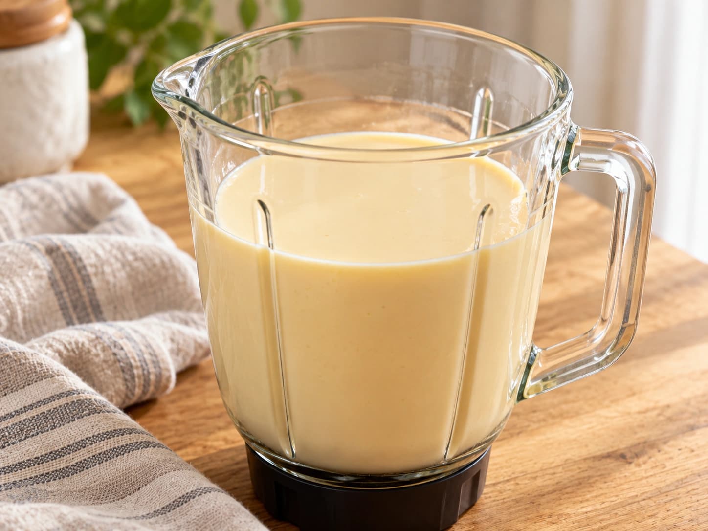 Flan al latte condensato: Mescola il flan