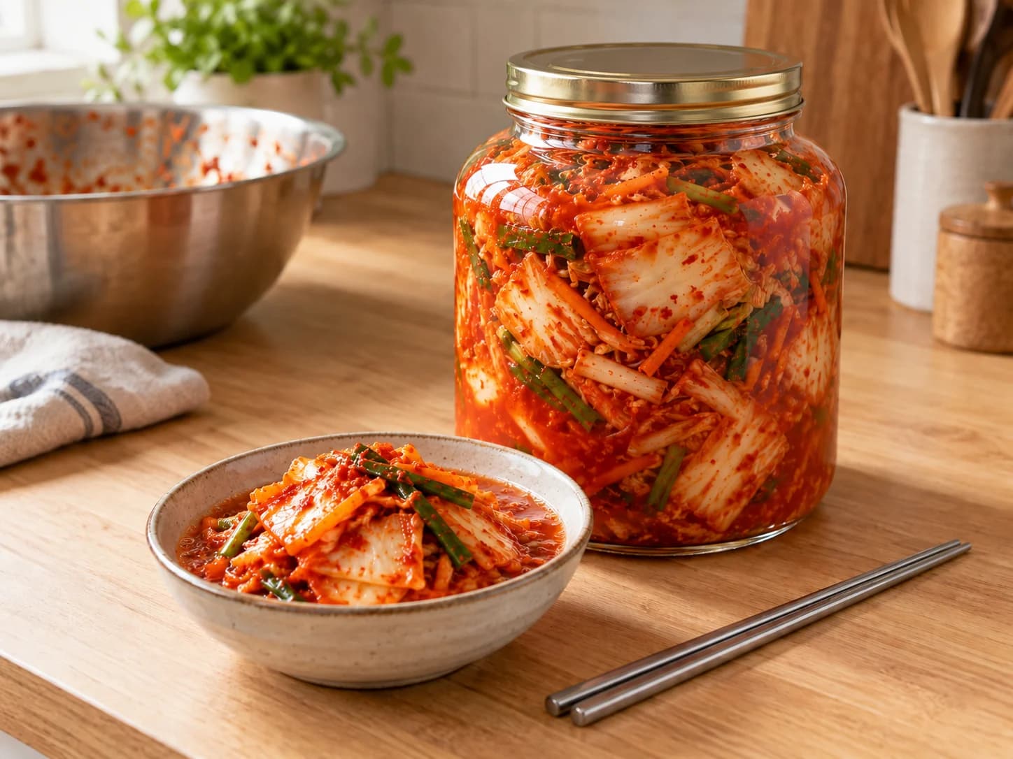 Kimchi selber machen: Fermentieren und servieren