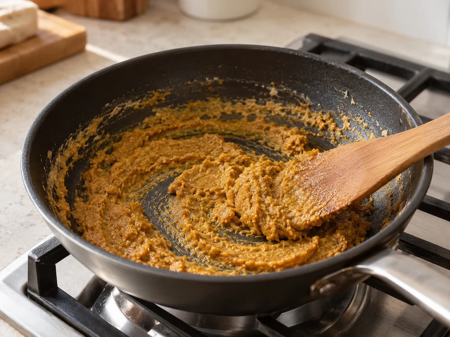 Kare raisu: curry giapponese con riso: Preparare il roux
