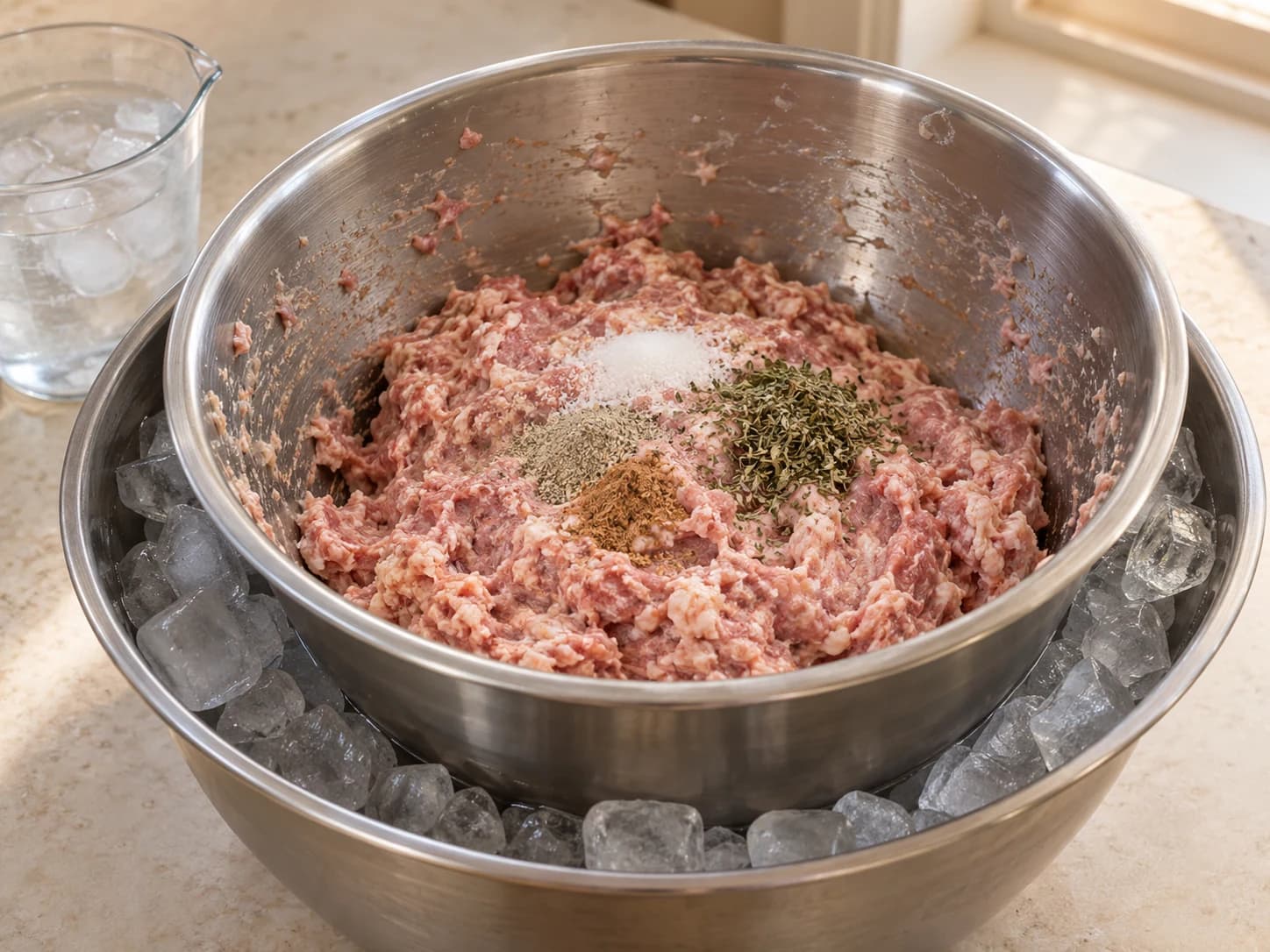 Bratwurst selbst gemacht: Binden und würzen