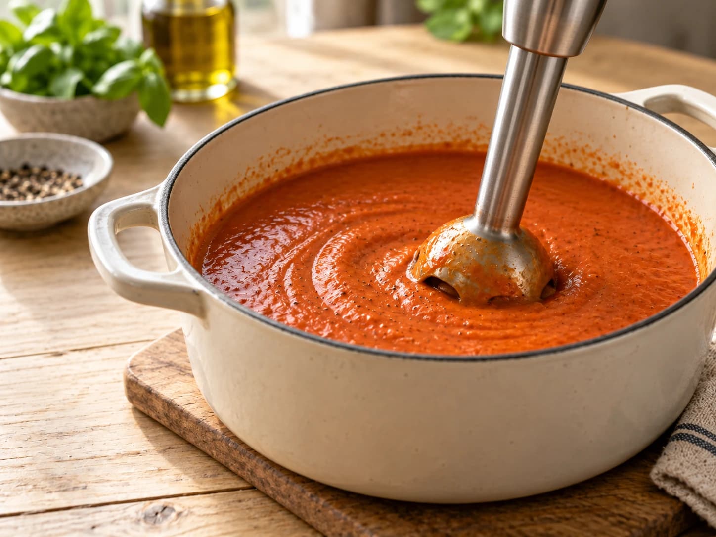 Sopa de tomate: Acerte o tempero