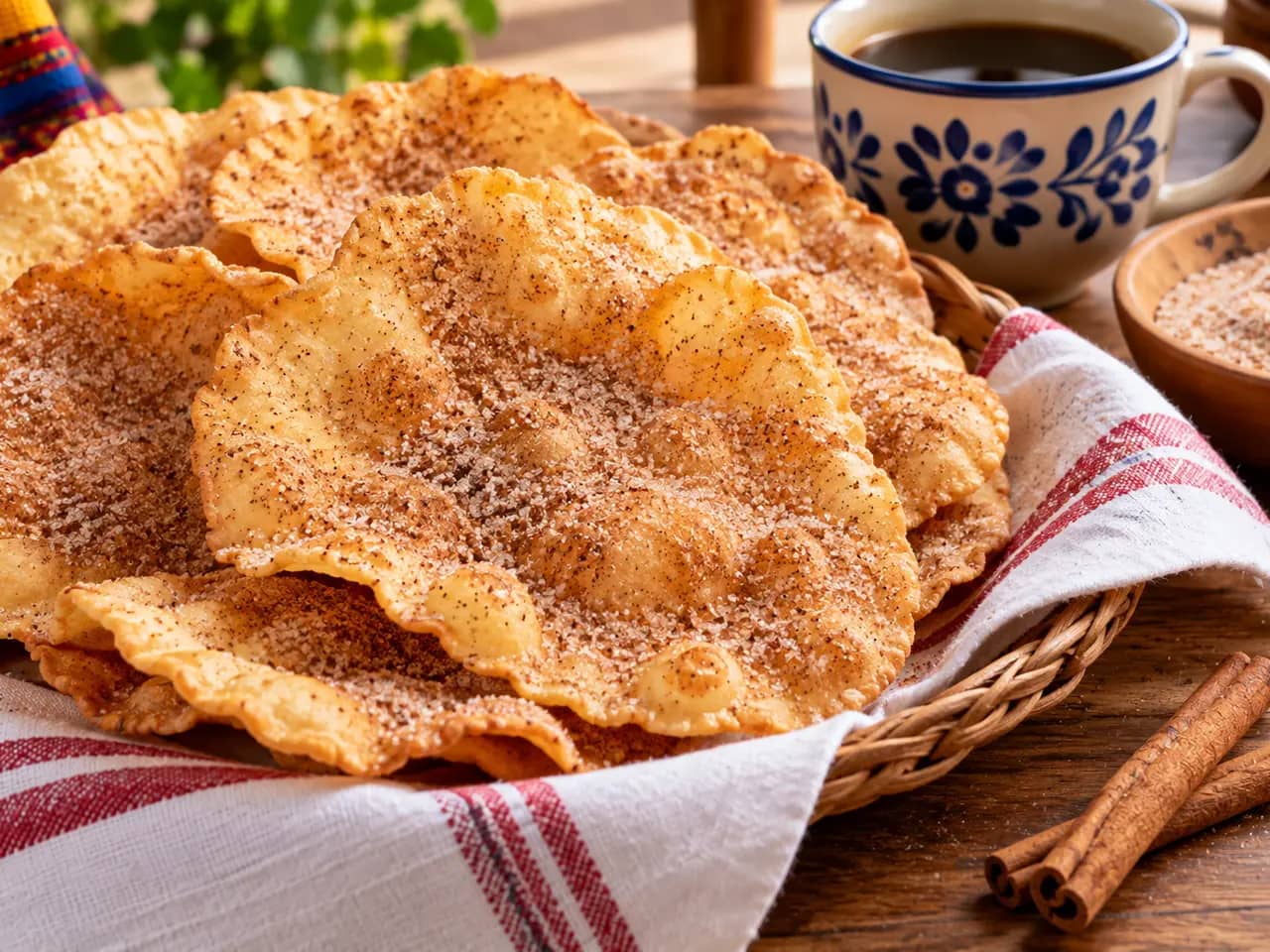 画像: コロンビアのホフエラス:シナモンシュガーの薄焼き菓子
