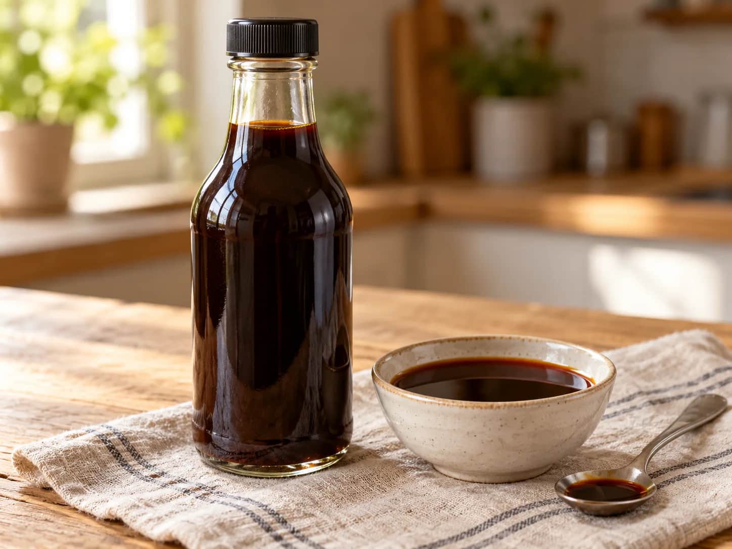 Imagen de Salsa inglesa casera rápida con tamarindo
