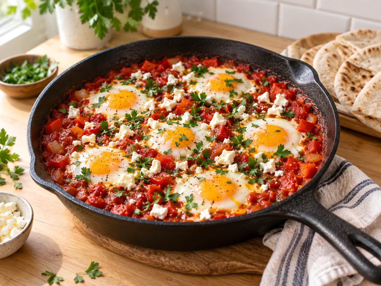 Imagen de Shakshuka con feta
