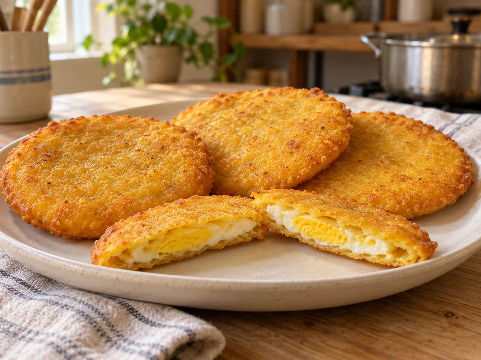 Imagen de Arepa de huevo colombiana: receta costeña paso a paso