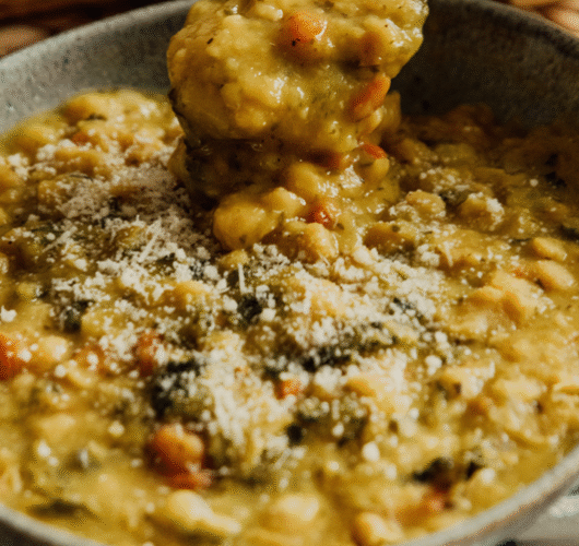 Linsensuppe mit Gemüse