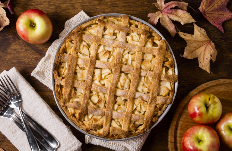 Classic apple pie