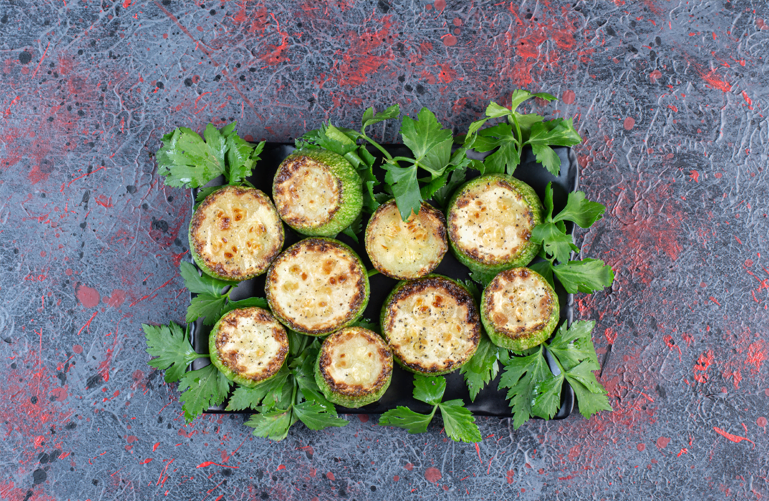 Mini quiches de espinaca y queso feta