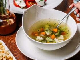 soupe de légumes avec pâtes