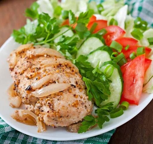 鶏胸肉の詰め物