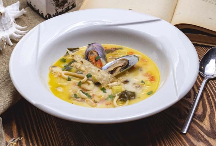 sopa de mariscos