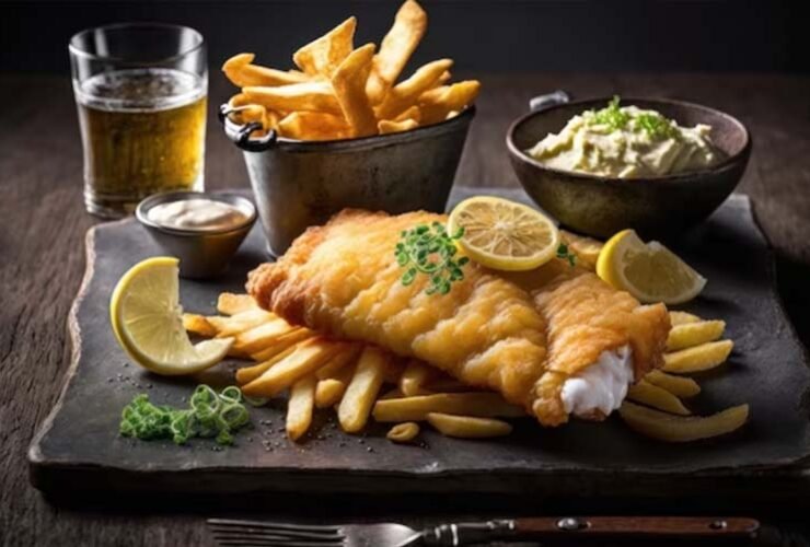 receta de fish and chips