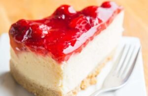 Postres Cheesecake de Fresa