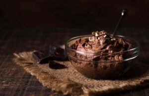 Postres Mousse de chocolate