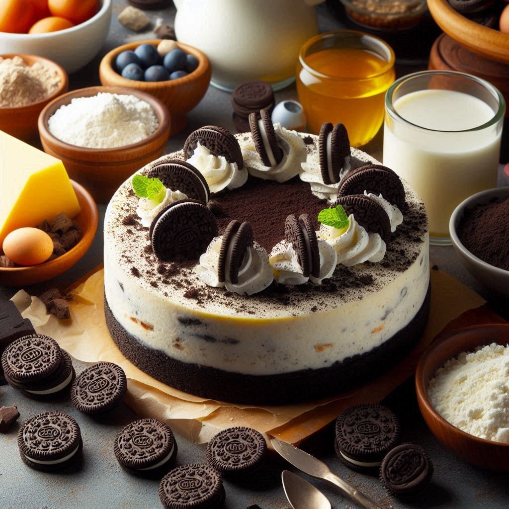 cheesecake aux Oreo