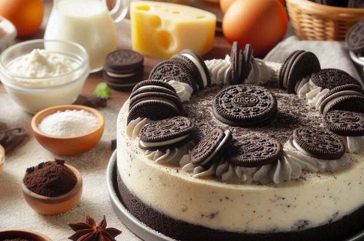 Cheesecake de Oreo