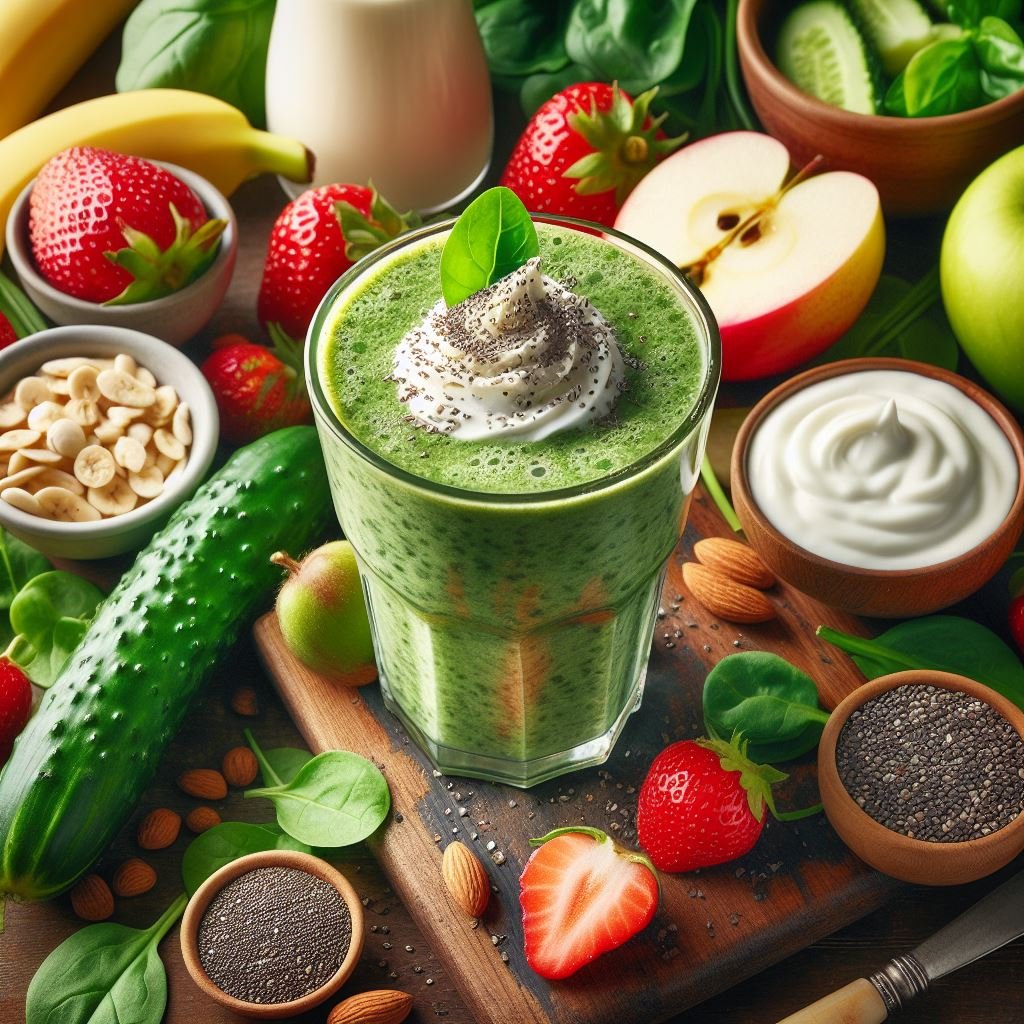 Fruit and Vegetable Smoothie