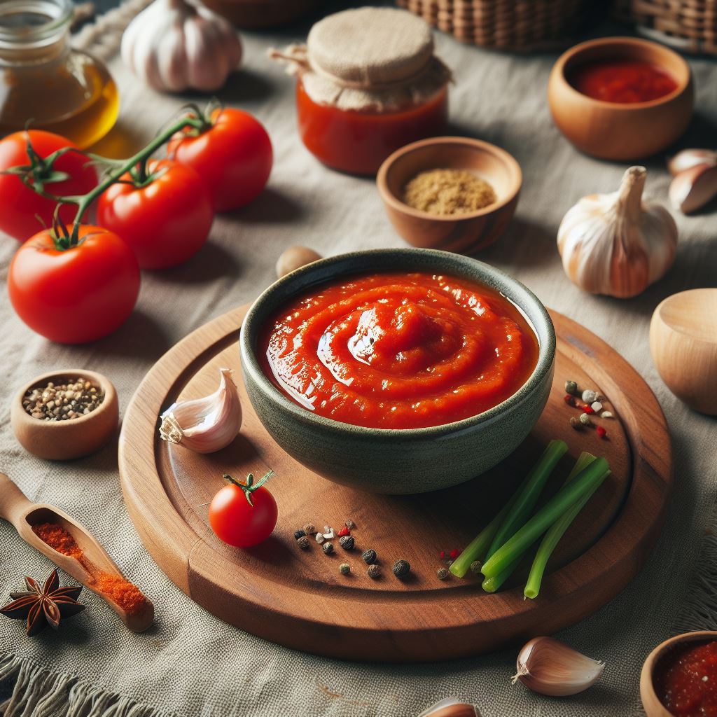 Salsa de Tomate Casera6 Salsa de Tomate Casera