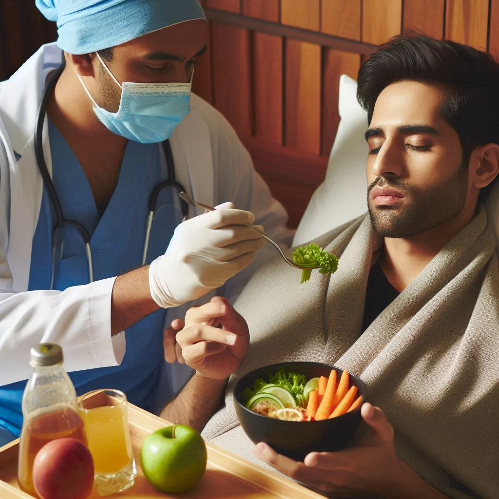 Nourrir une personne malade