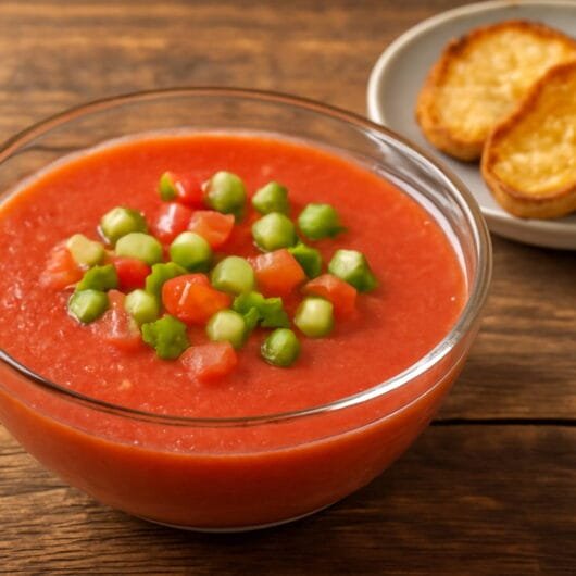 Receta de Gazpacho Tradicional Español