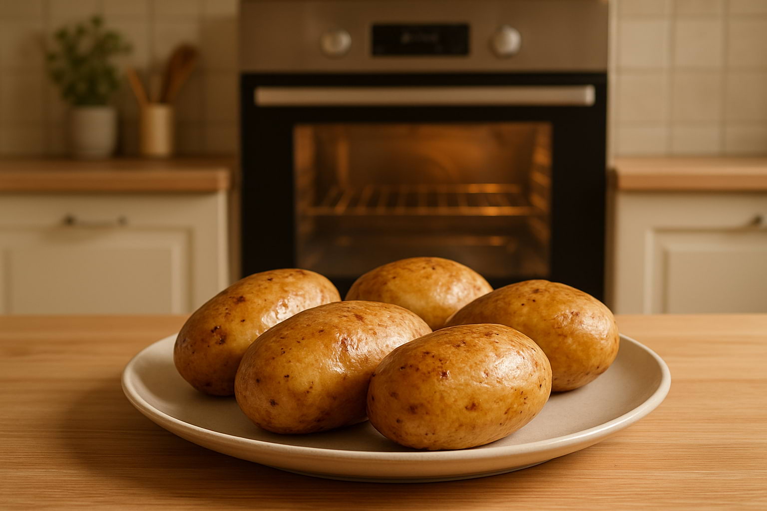 Receta de Papas al Horno y los Beneficios Para La Salud