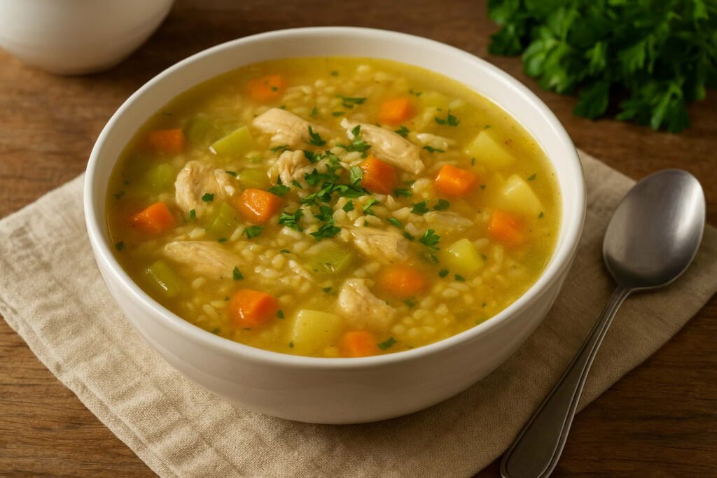 Sopa Saludable Para Enfermos