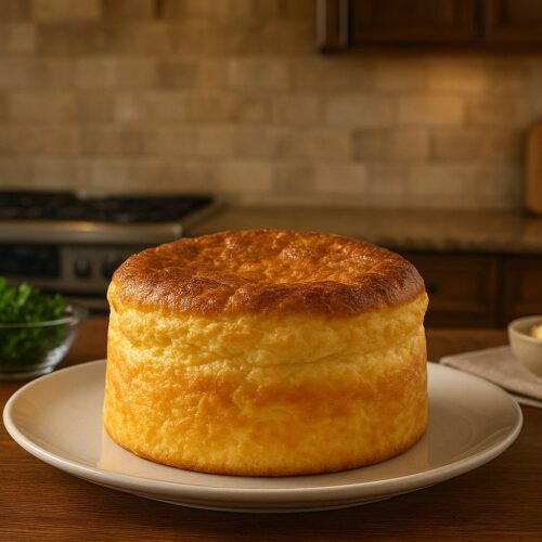 Soufflé de Queso Esponjoso